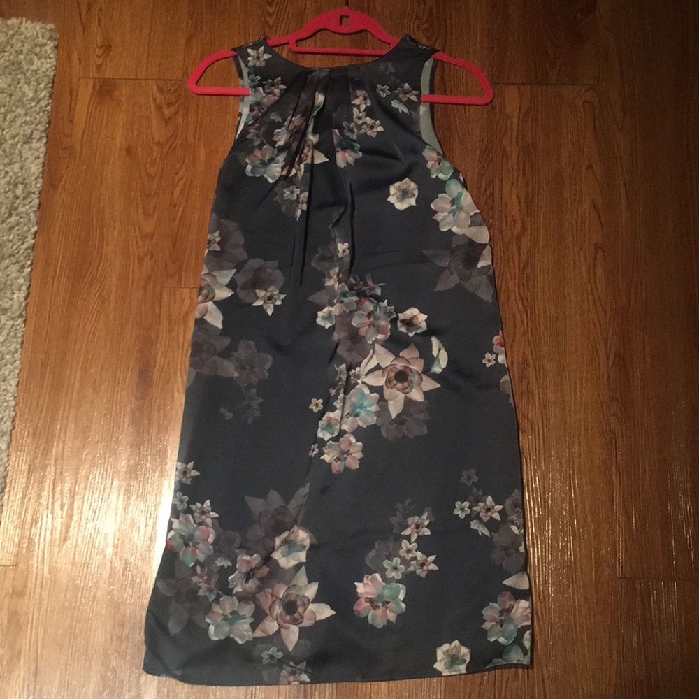 Floral Silk Dress